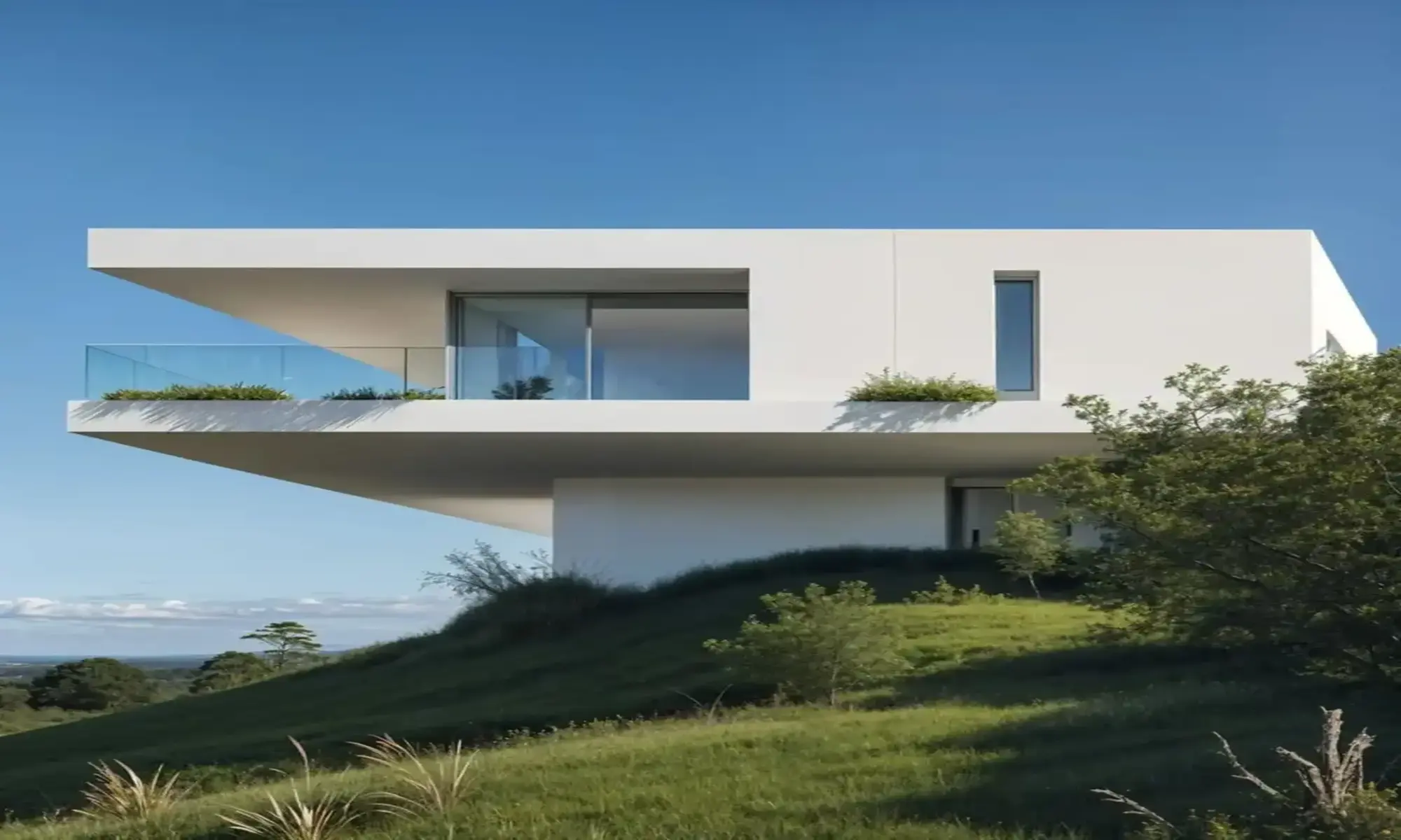 Grundstück in Höhenlage